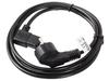 Lanberg Power Cable CEE 7/7 -> IEC 320 C13 Angled 1.8m VDE Black
