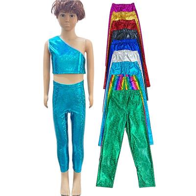 Glasblume Glänzend Tanzperformance Leggings für Männer & Frauen