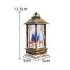 Christmas Snow Globe Lantern LEDs Hang-ing Lamp Warm Night Light Batterys Operated for Home Ornamnet Gifts
