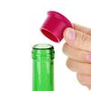 1PC-Reusable silicone wine stopper, sealed grape wine bottle, easy to clean, retainer sealed beer beverage