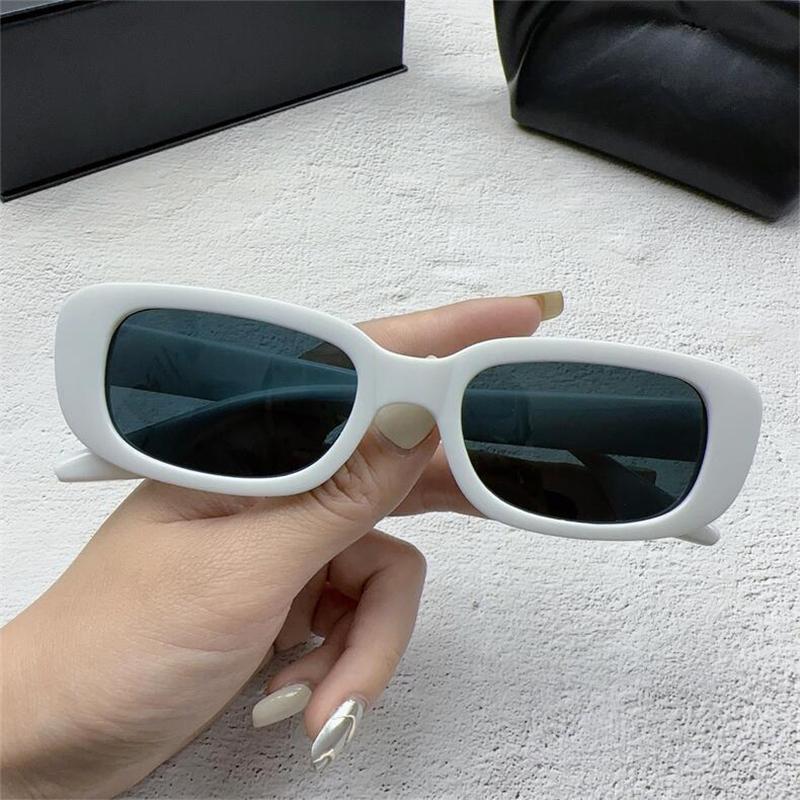 Classic Retro Small Rectangle Sunglasses Women Oval Vintage Square Sun Glasses For Women Shades Female Eyewear