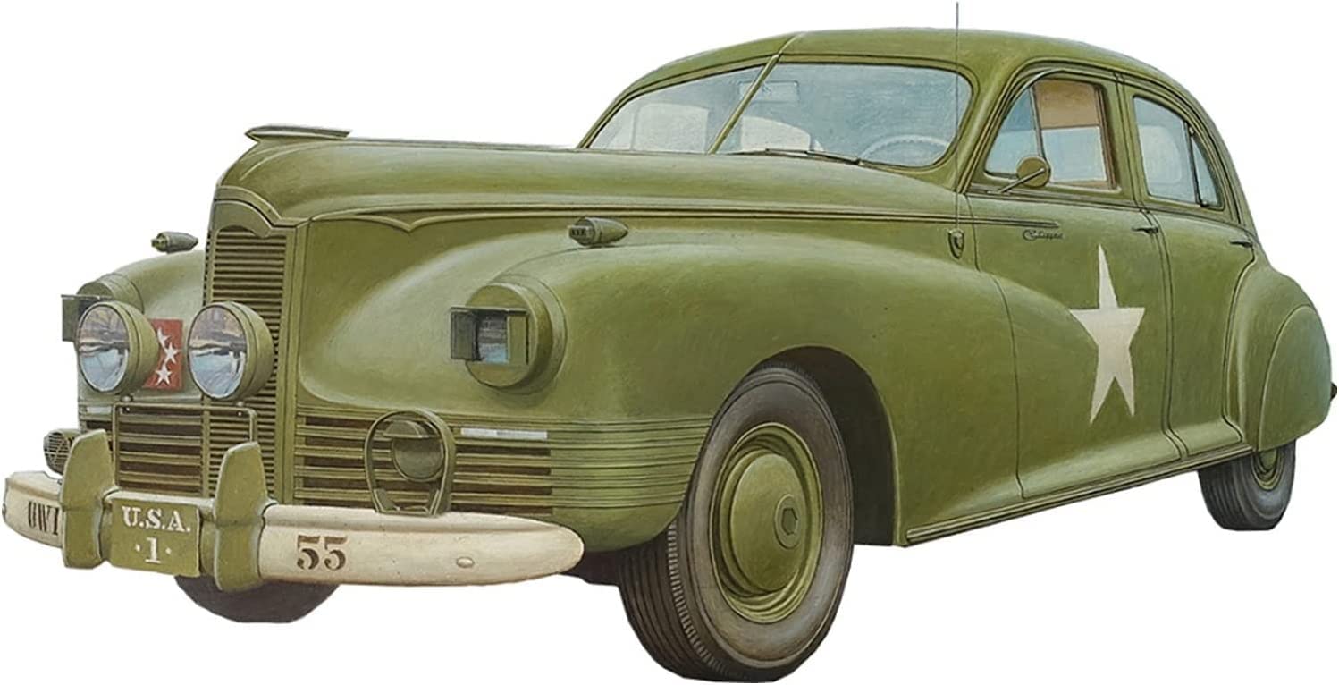 

Roden Масштаб 1/35 Армия США Packard Clipper Военный Роскошный Автомобиль, Модель 1941 года, Пластиковый Сборный Набор RE35815