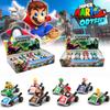Super Mario Party Go-kart Toy Set With 8 Collectible Figures And Display Box