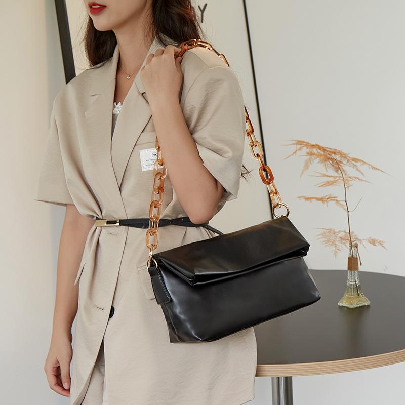 

Autumn and winter small bags, new bags, trendy women s bags, niche messenger bags, fashionable one-shoulder underarm small square bags. чёрный