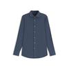 Slim Fit Cotton Blend Shirt Open Blue 50551728488