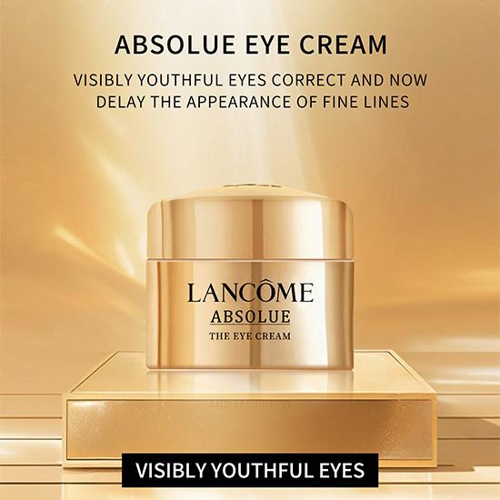 LANCÔME Absolue Revitalizing Eye Cream 5ml (1/2/3 Packs) - Perpetual Rose Extract