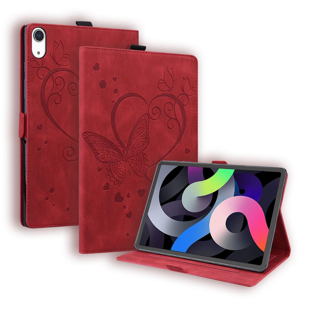 Butterfly Stand Leather Case for IPad 2025 10.2 10.9 11 12.9 13 Inch Pro Air MINI 4 5 6 7 8 9 10th Generation Card Slot Cover