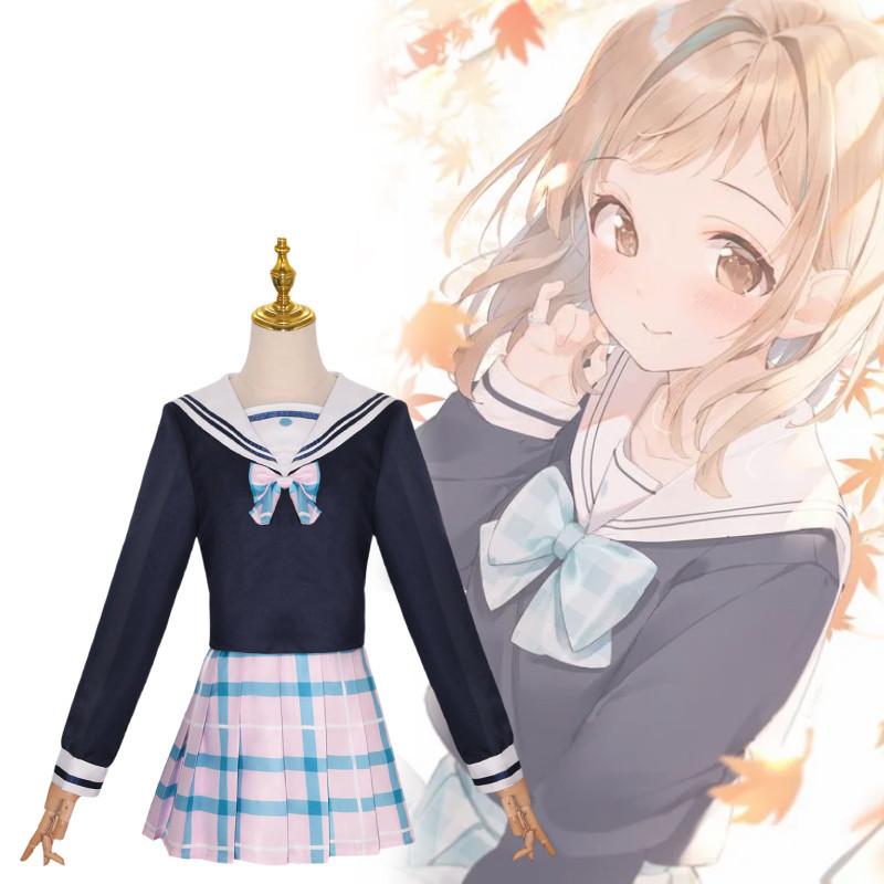 Ster The Idolm Sakuragi Mano Cosplay Costume Performance Outfit Clothing Anime