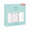 Aden Anais and Authentic Japanese Swaddle French Floral Silky Soft for Prevents Night Prevents Moro Baby Shower SWADABASWS30008 + (Aden Anais)