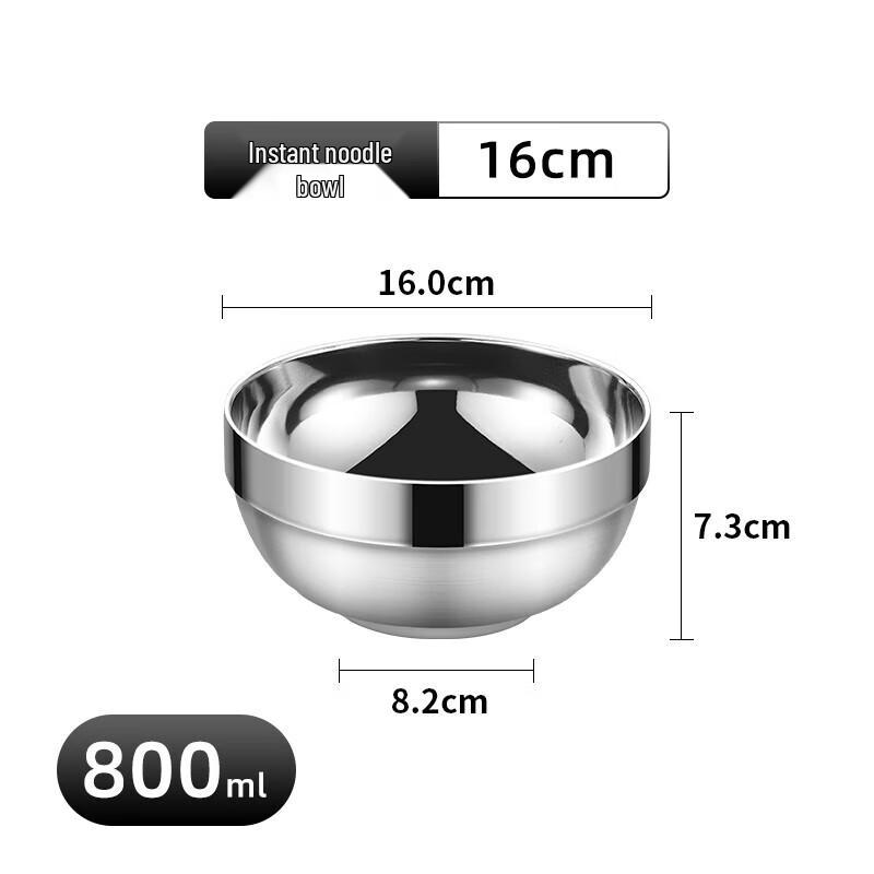 304 Stainless Steel Insulated Soup Bowl