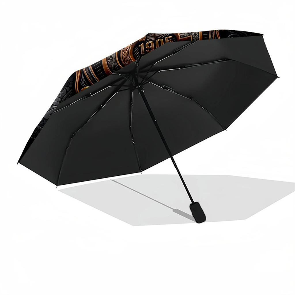Galatasaray1 Personalized Text Umbrella Automatic Umbrella Sturdy 8-Rib Shaft Compact Design for Outdoor Daily Use Outdoor Accessory