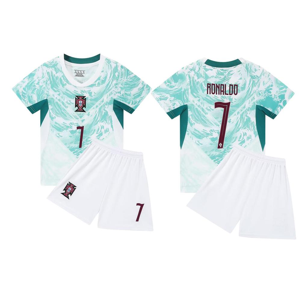 Ronaldo No. 7 & Neymar No. 10 Football Uniform Set for Primary School Students