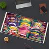 Princess Peach Toadstool Print Mouse Pad, for Keyboard Pad Laptop PC Mat for Office Home Use, Desk Decor, Perfect Birthday Gift for Gamers