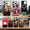 Hazbin Hotel Husk Phone Case For iPhone17,16,15,14,13,12,11 Plus,Pro Magnetic with Magsafe Wireless Charging
