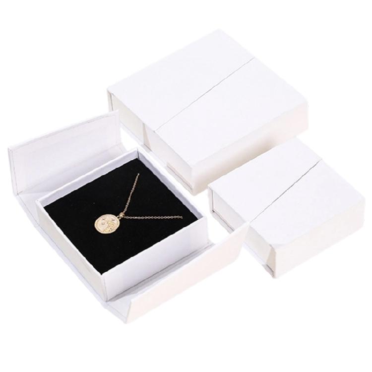 Travel Friendly Jewelry Organiser with Double Flip Lid Magnetic Closure Earring Necklace Rings Storage Case