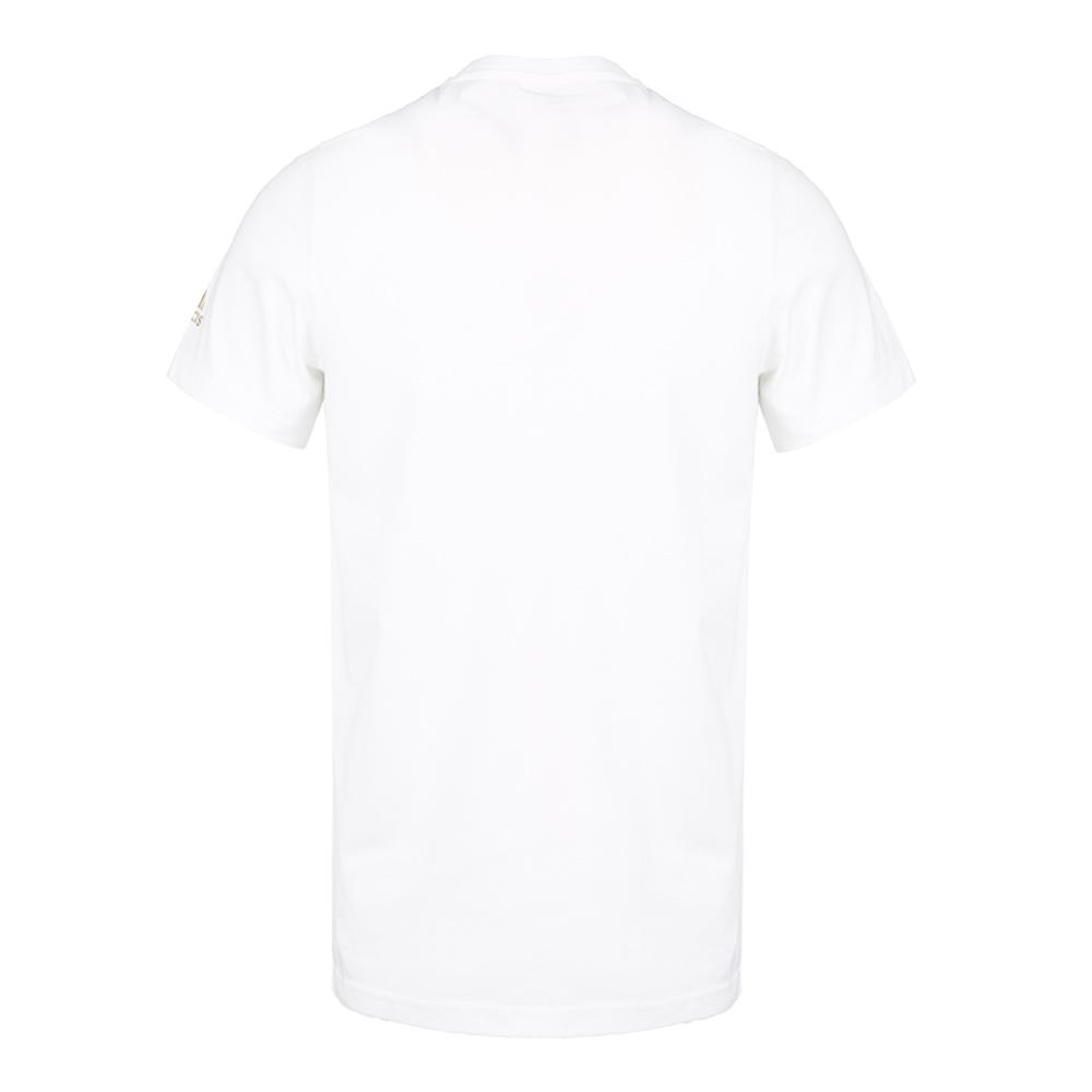 Adidas Tk On Smr T-Shirt Basketball Rundhals-Pullover Buchstaben Kurzarm-T-Shirt Herren Tops Weiß CV9984