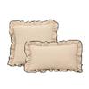 BUYNOW 1PC French ruffled skirt pillowcase without pillow core, living room sofa and bedroom cushion fabric decoration