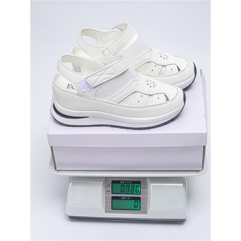 

Women s Wedge Platform Sandals Closed Toe Adjustable Strap Comfort Walking Shoes For Summer 43