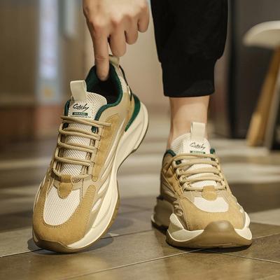 Herrenschuhe 2025 neue Frühling Outdoor-Sportschuhe trendige vielseitige Retro Dad-Schuhe Plateau Freizeitschuhe Herren
