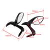 Bar End Mirror Set 18-22 Mm Handlebar Motorcycle Handguard Mirrors Universal