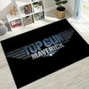 2026 Top Gun Tom Cruise Fighter Sign Art Carpet Rug for Bedroom Living Room Sofa Home Doormat Decor,Large Kid Non-slip Floor Mat