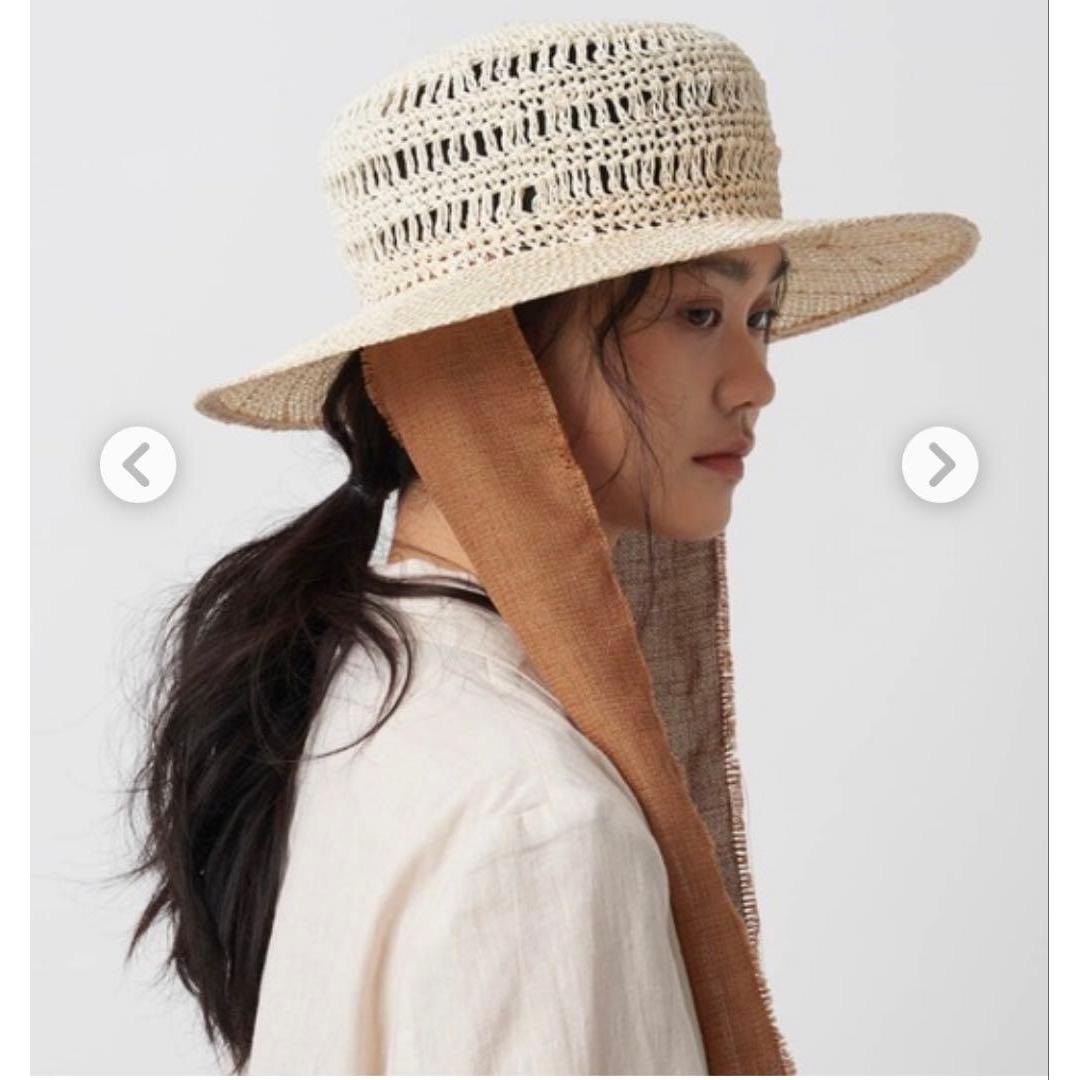 Used La Maison de Lyllis dopi hat ribbon