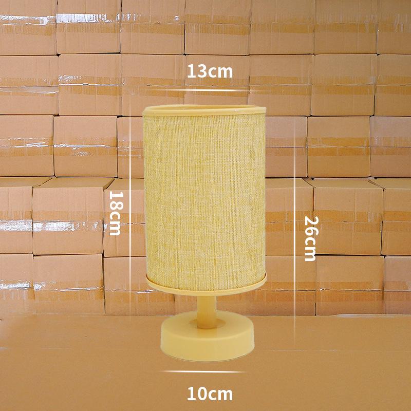 Nordische LED Holz Nachttischlampe mit Fernbedienung