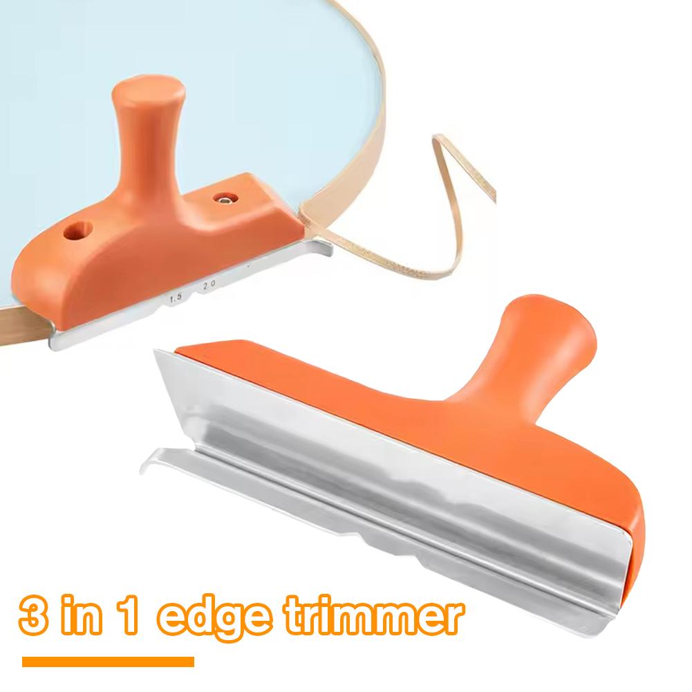 Right Angle/arc Universal Trimming Knife Woodworking 3-in-1 Edge Deburring Scraper Precision Wood Board Mini Chamferer Tools