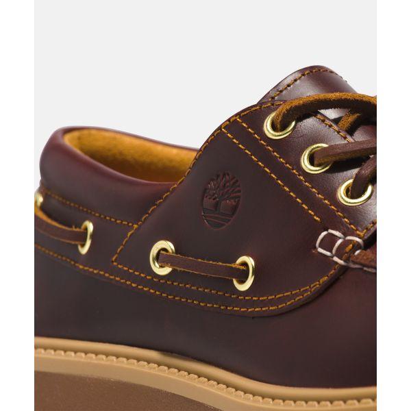 Timberland Premium Series Fashion Simple Sailing Shoes Women Shoes Brown A2QDMD57