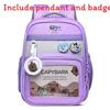 Capybara Cute Cartoon Pattern Children Large Capacity Backpack For School Use