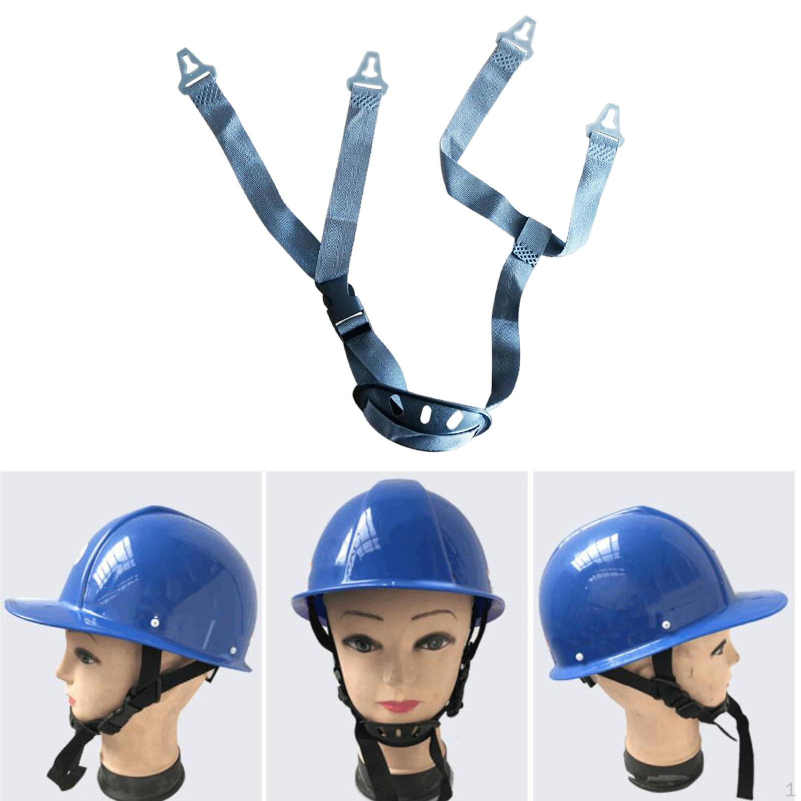 

Регулируемый ремень для защитного шлема с надежной пряжкой для активного отдыха T Hole Blue