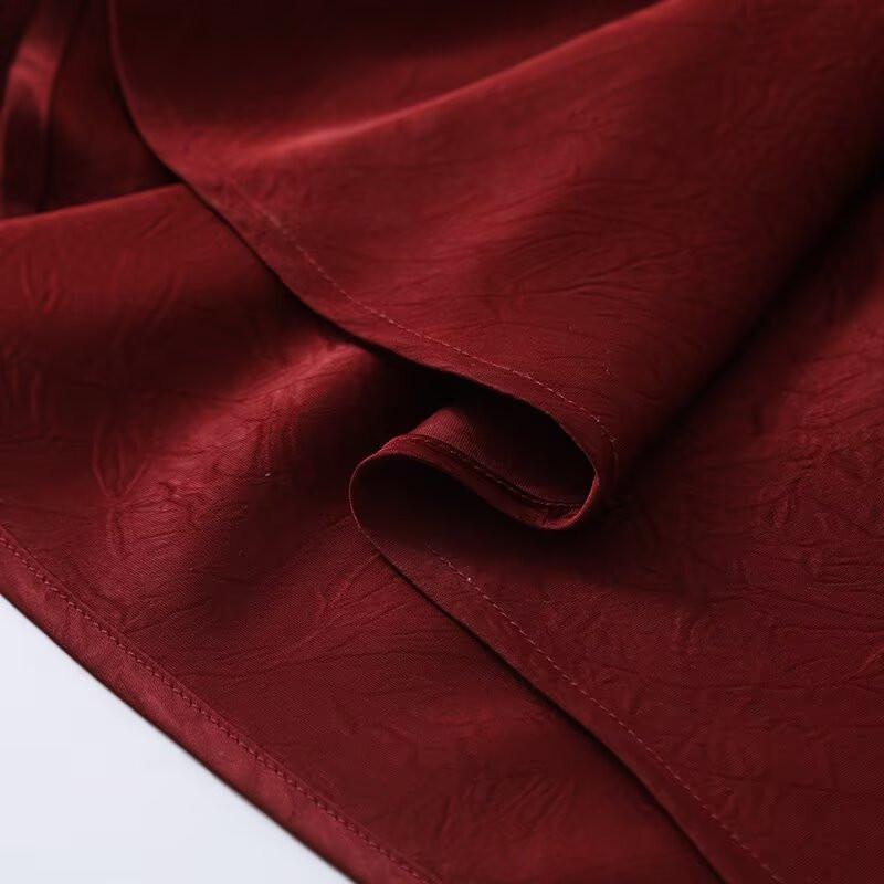 Spring/Summer Women's Elegant Satin Sleeveless Long Dress