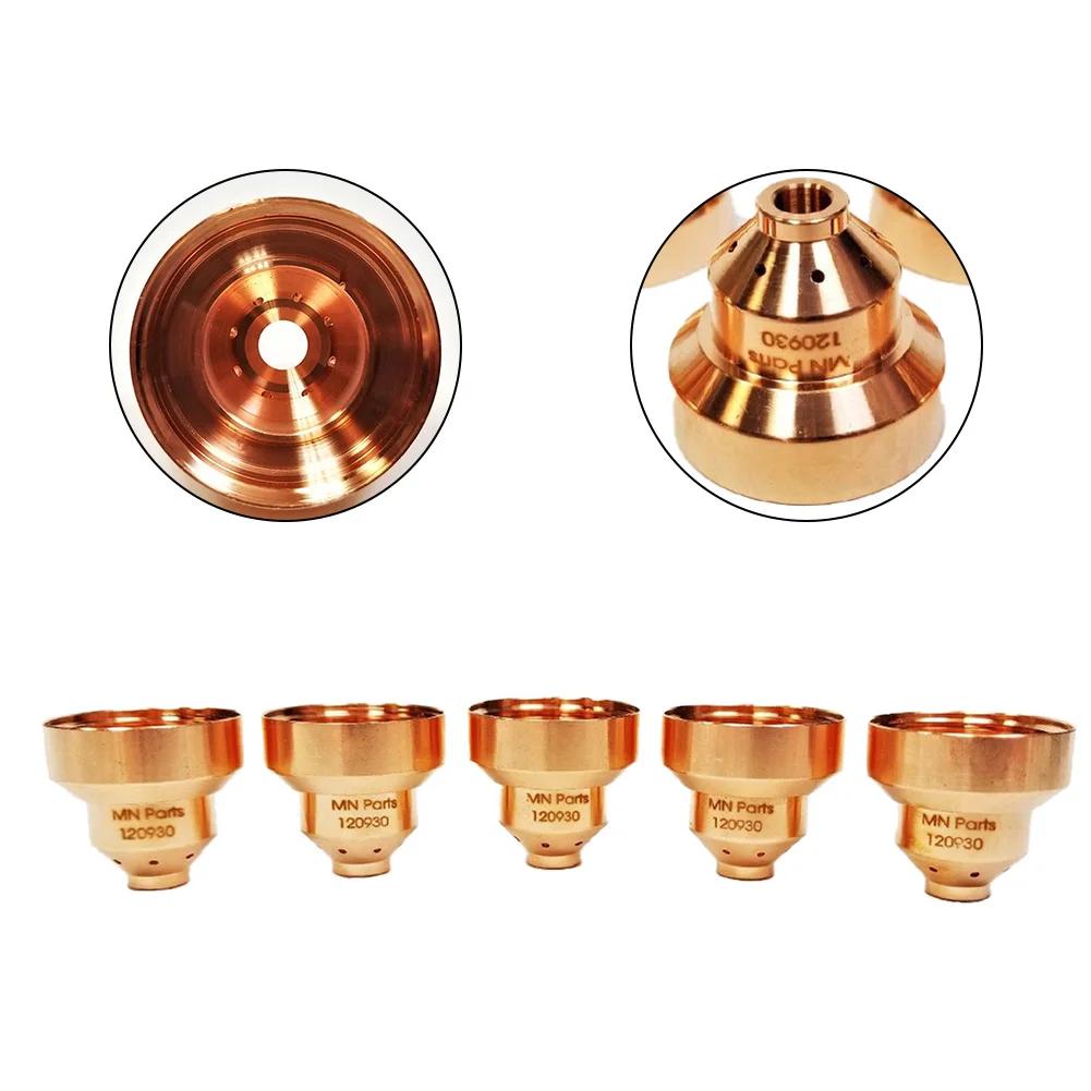 Upgrade Your For 1250 Plasma Cutting Torch with Copper 120930 Shield Cup Set Maximum Protection and Reliability