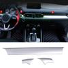 Pentru Mazda CX-5 CX5 accesorii tabloul de bord al mașinii Capac ornamental pentru control central ABS interior cromat