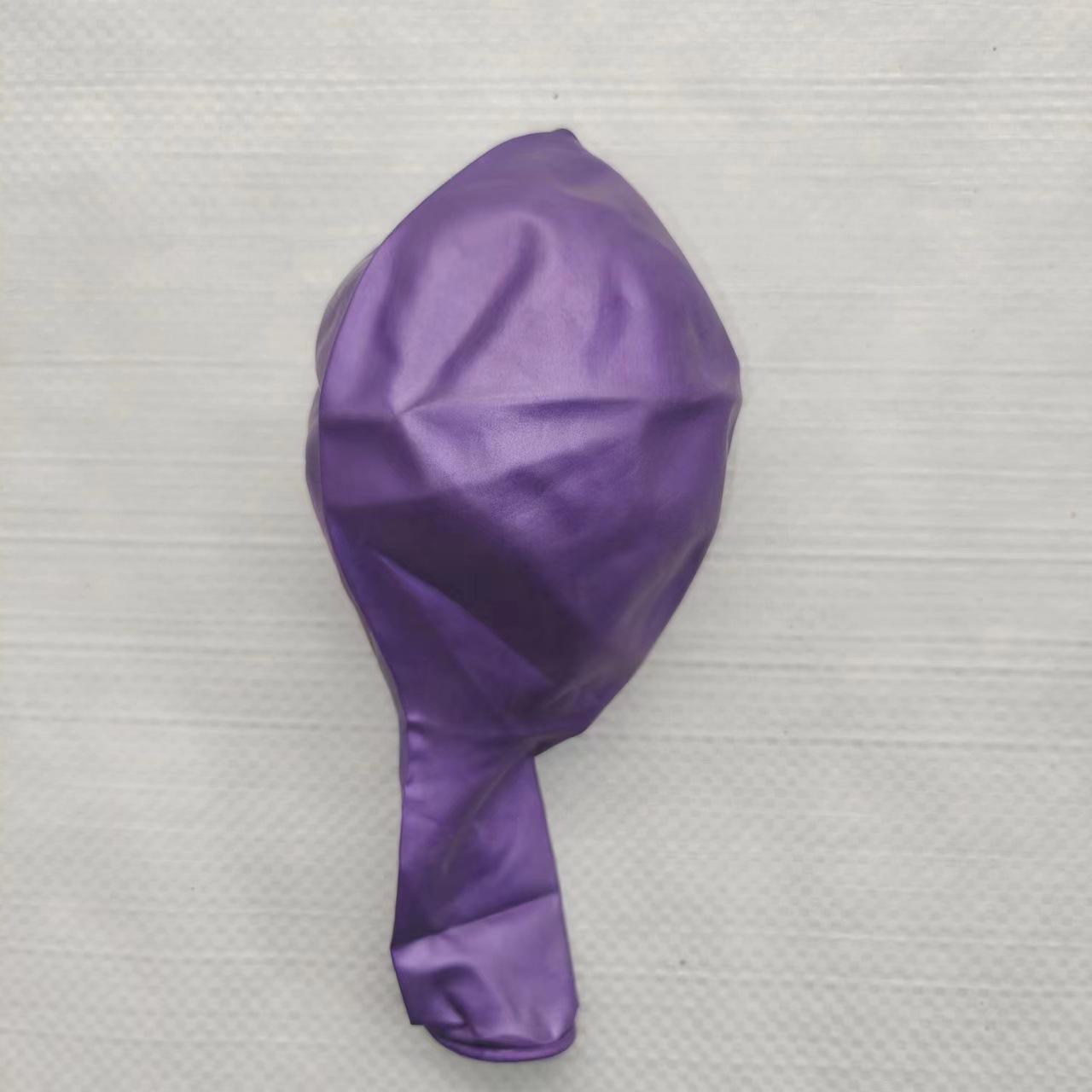 

18-Inch Thickened Metal Balloon, Wedding Room Arrangement, Wedding Supplies, Birthday And Holiday Party Decoration 1 18-inch metallic purple