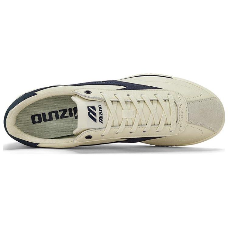 Mizuno LG 60S Versatile Trendy Non-Slip Durable Low-Top Lifestyle Casual Shoes Unisex Sneaker White Blue D1GH230302