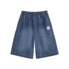 Boys' Classic Washed Elastic Waist Denim Shorts