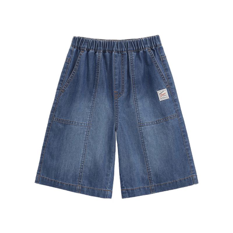 Gap Boys  Classic Washed Elastic Waist Denim Shorts 120 cm (6-7Y) темной стирки