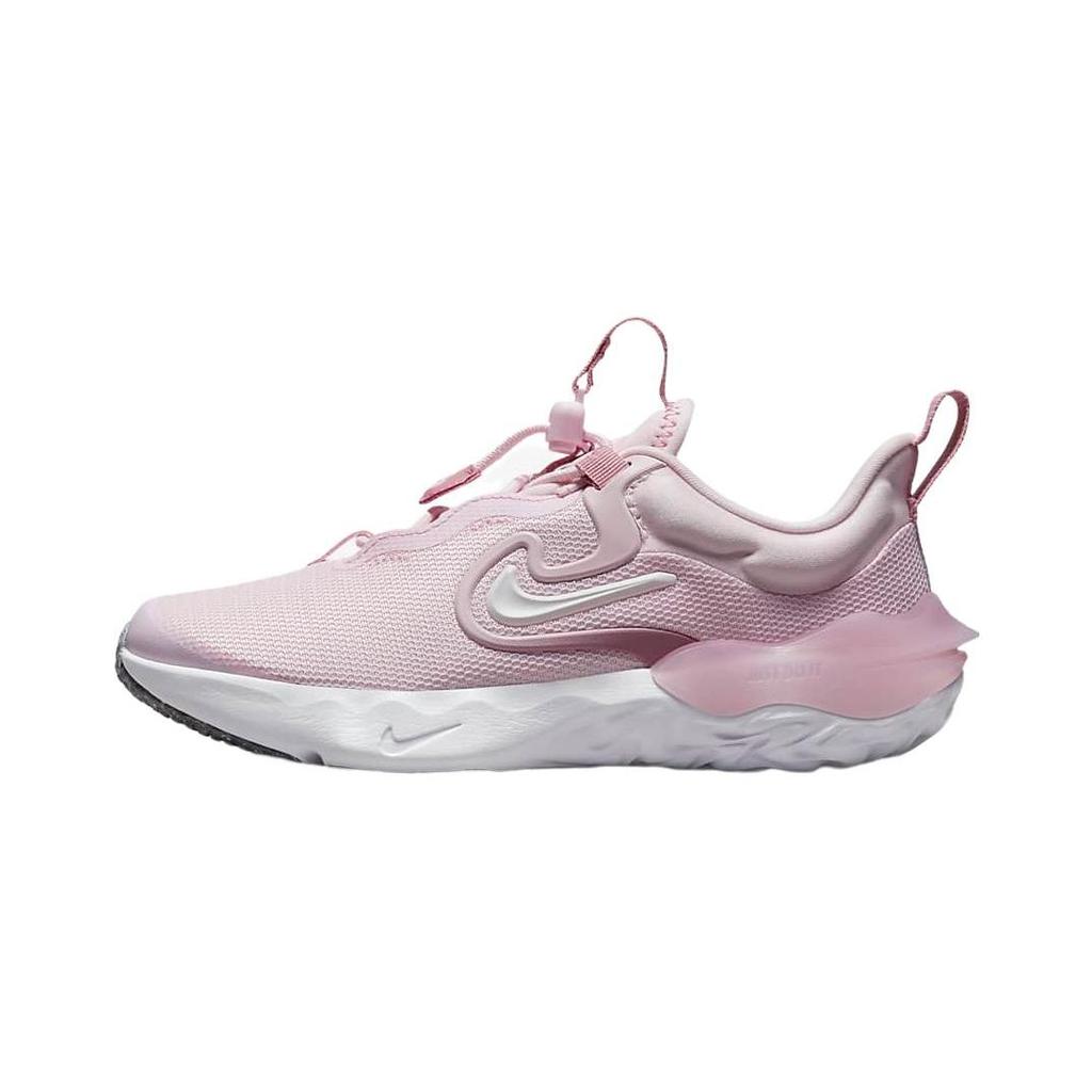 Nike Run Flow PS Pink Foam Kids Sneakers Elemental-Pink White DR0471-600