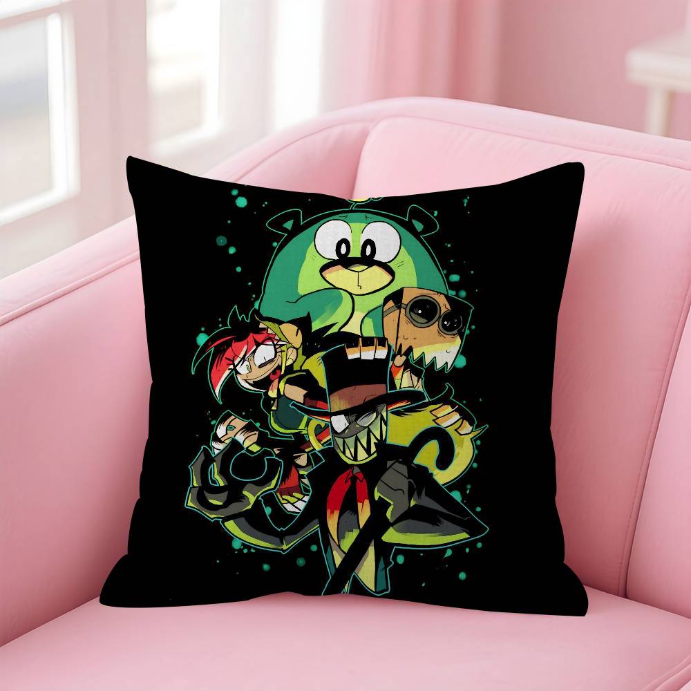 Cartoon Villainous Anime Personalized Picture Text Home Decorative Pillows Household Gifts Xcm