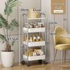 Stylish Multi-Layer Snack Storage Cart for Living Room and Kitchen