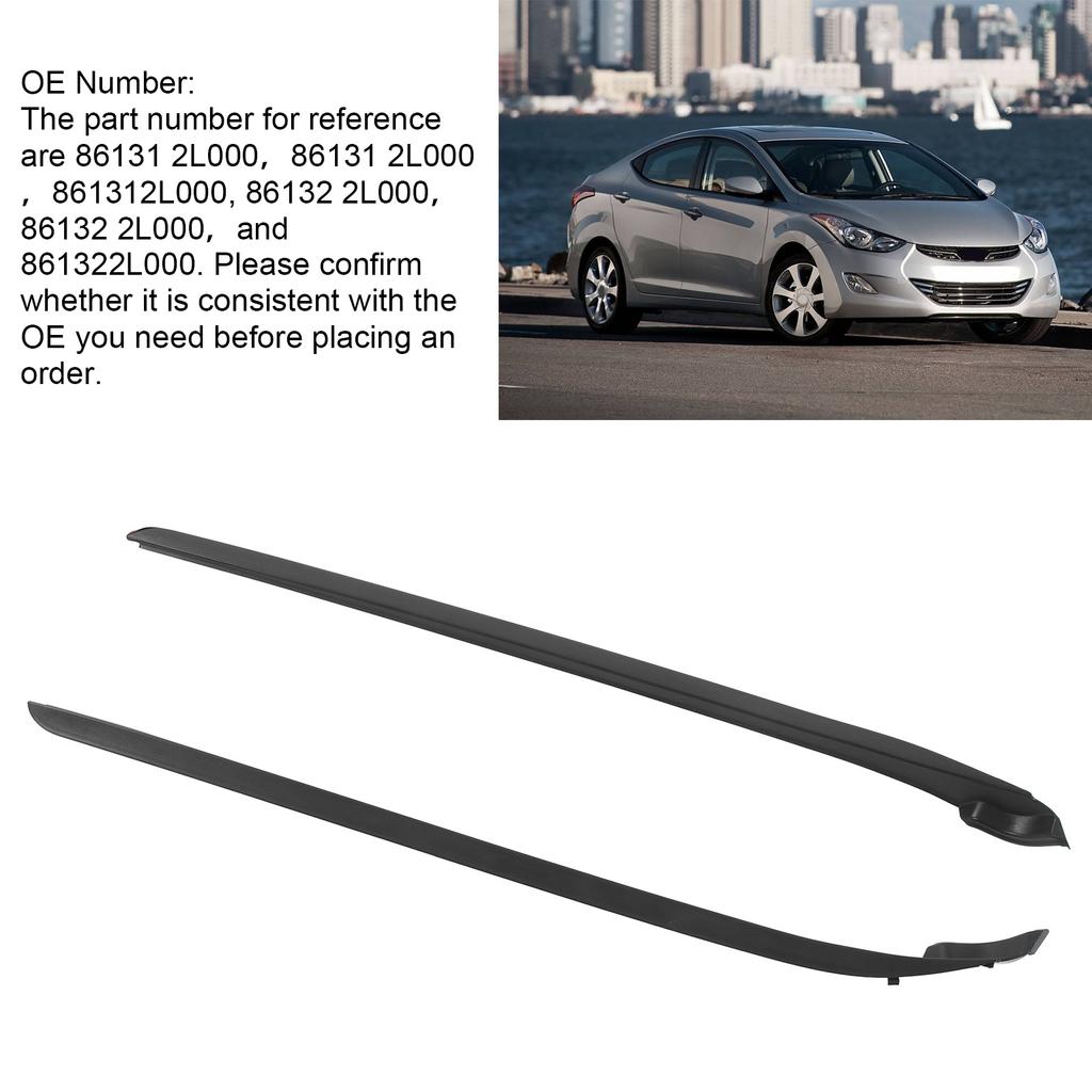 Windshield Molding 861322L000 Front Windscreen Garnish Side Pillar Trim Cover for Elantra I30 2008 2009 2010 2011