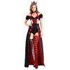 Choni Choice Halloween Queen of Hearts Alice In Wonderland Halloween Playing Sizes Includes Socks Cosplay, Costume, Cards, Queen, Witch, Sexy, Women's