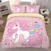 Unicorn Duvet Cover Pillowcase Bedding Bedroom Decoration Children Gift Adult Single Double Bed Large SizeZip Duvet Cover