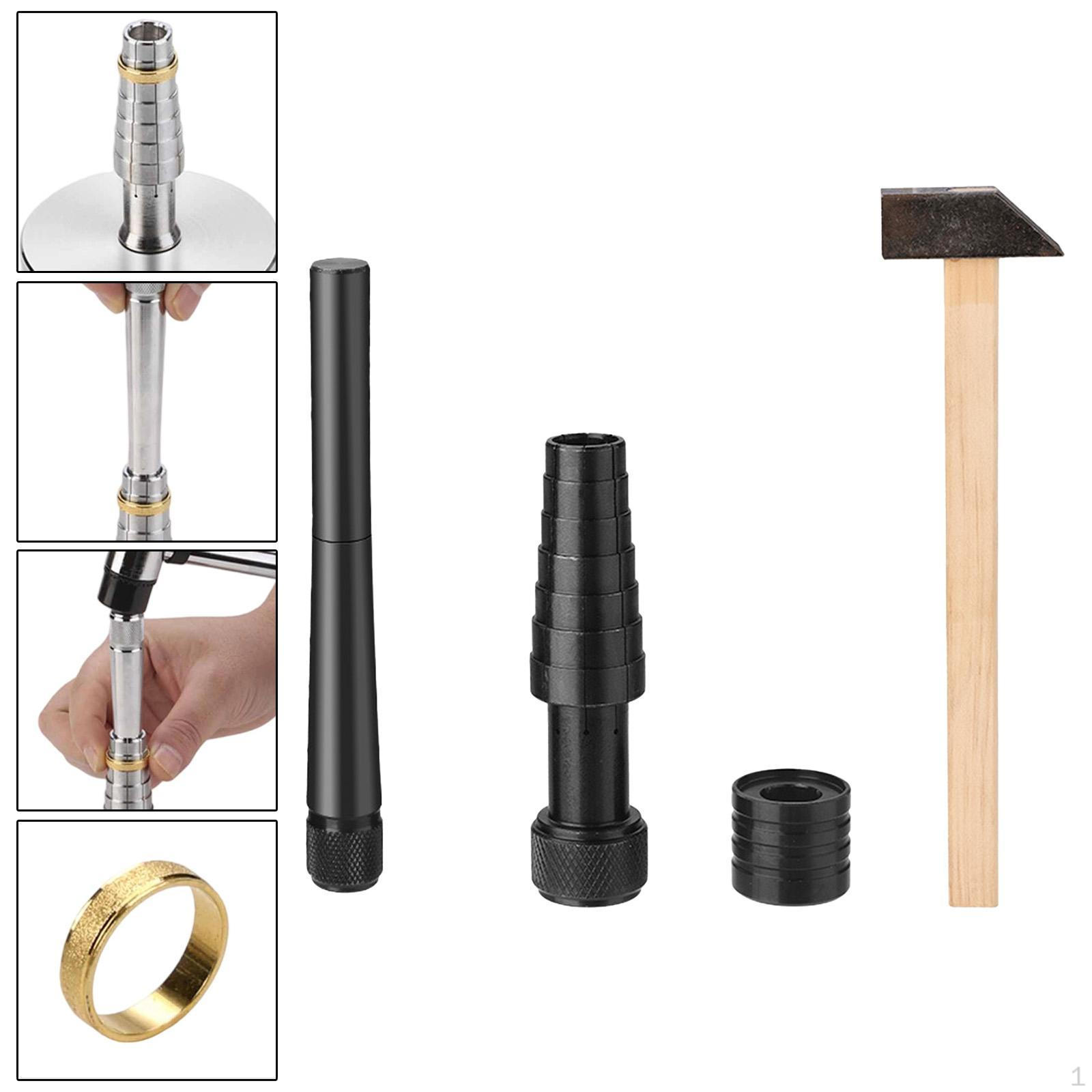 

Растяжитель Увеличитель Растягивание и Увеличение Регулятор Размера Инструмент для Определения Размера Домашнее Использование для Изготовления Ювелирных Изделий чёрный