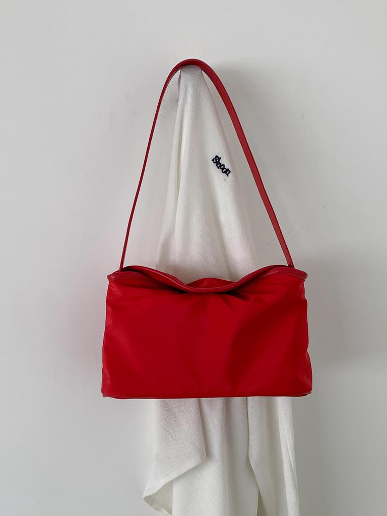 Freizeit-Einkaufstasche mit großer Kapazität, Einzelschultertasche im modischen Pendlerstil, Unterarmtasche