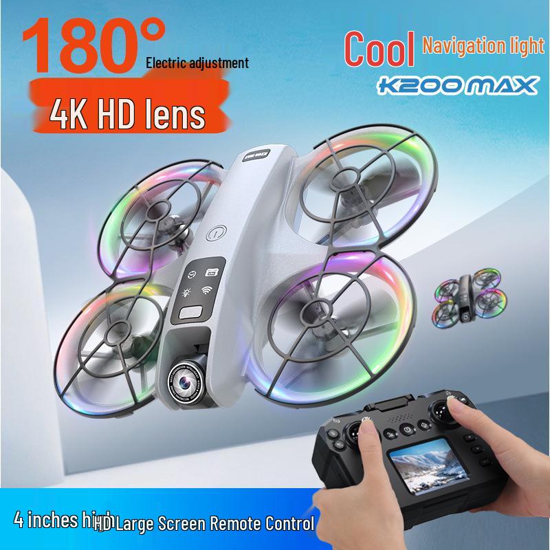 K200 Brushless Drone with HD Screen, Optical Flow, Aerial Photography, and Full Protection Remote Control