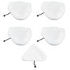 5Pcs Mop Cover Replacement Pads Strong Water Absorption Fit for Steamboy X5 H20 S302 S001 Mop