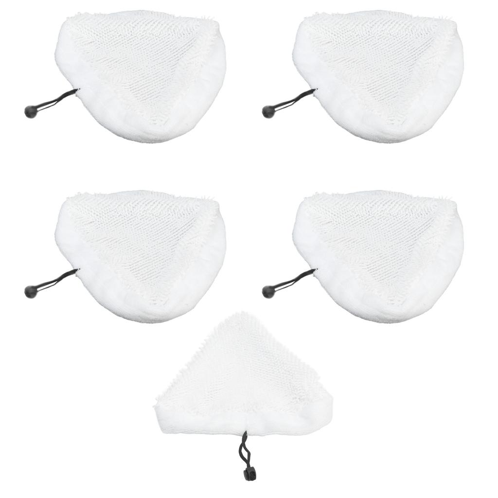 5Pcs Mop Cover Replacement Pads Strong Water Absorption Fit for Steamboy X5 H20 S302 S001 Mop