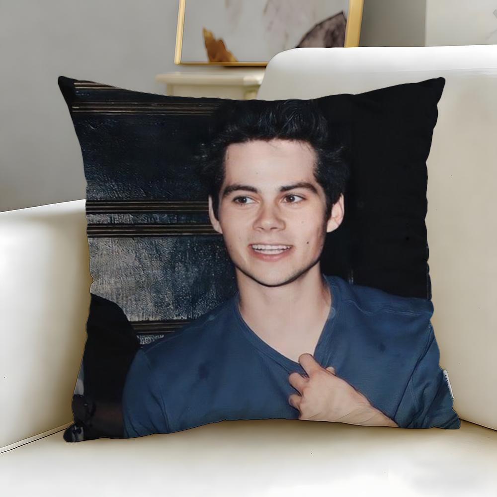 Beliebter Schauspieler Dylan O'Brien Kissenbezug Weich & Leicht zu Waschen – Vielseitig für Sofa, Bett, Reise und Büro